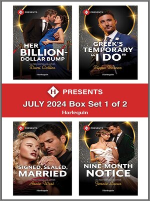 cover image of Harlequin Presents July 2024--Box Set 1 of 2
